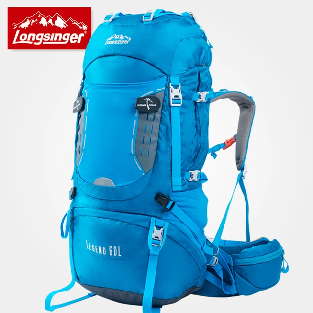 Best price at $125 Cheap Outdoor backpack professional mountaineering bag 60l65l70l vlsivery large capacity travel backpack