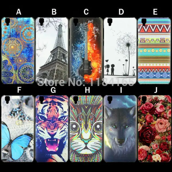 

Case for Bluboo Maya 5.5 inch Cartoon Colorful 10 Patterns Color Painting Soft Skin Gel TPU Case Phone Back Cover