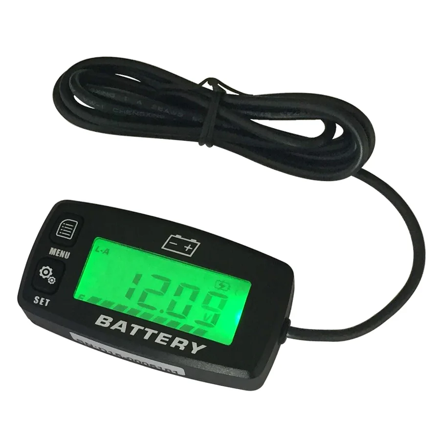 Medidor de Bateria Indicador de Bateria Gel para Gel Bateria Volt Auto Moto Atv Tractor Motor Eléctrico Rl-bi008 Lifeo4 Agm
