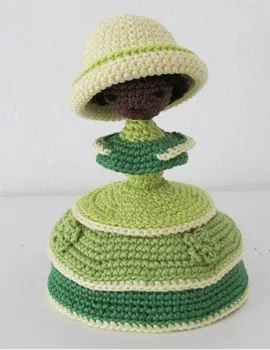 

crochet toys amigurumi doll girl model number XC041023