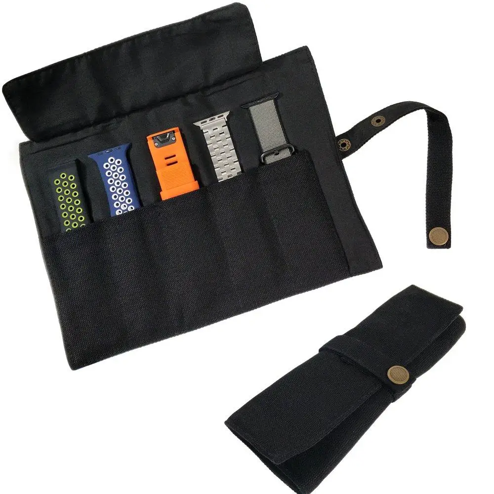 

YOOSIDE Smart Watch Band Protable Storage Bag Case Pouch Organizer for Apple Watchbands/Garmin Watch Band/Samsung Watch Band