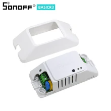 SONOFF Basic R3/R2 DIY WIFI беспроводной Выключатель Света Таймер умный дом Google Alexa Совместимость LAN eWelink приложение/голос/дистанционное управление