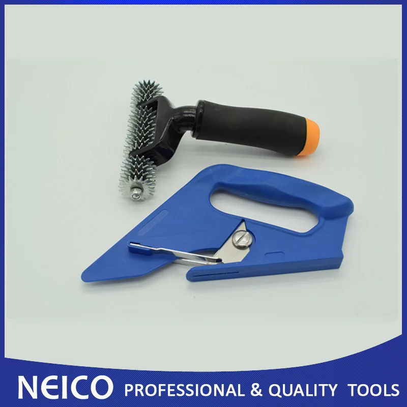 Free Shipping, Carpet Loop Pile Cutter & 5" Carpet Seam Roller (2 Items