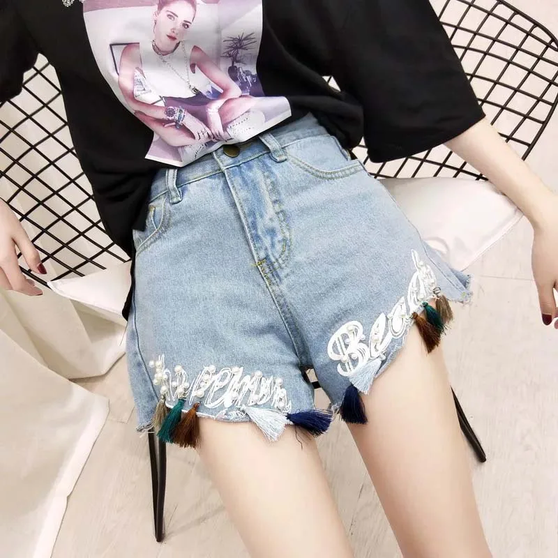 harajuku_ladies_short_feminino_high_waist__jean_beading_shorts_plus_size_5xxl_women_street_fashion_grey_ripped_hole_white_black_4