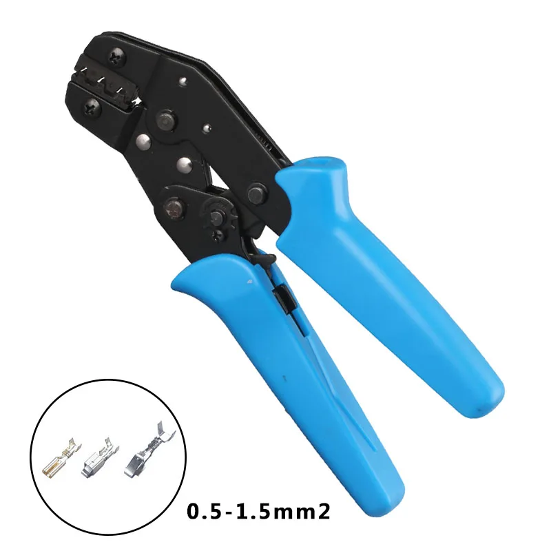 

Mini crimp tool SN-48B for crimping non insulated terminals 0.14-1.5mm2 ratchet crimping tool for TAB terminals crimpers
