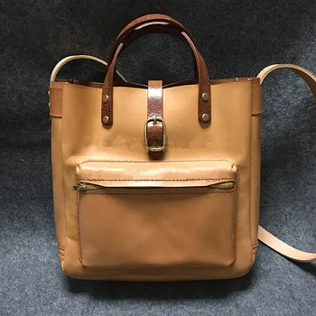 

[B-061]DIY manual messenger bag style tote bag satchel DIY Leather Bag Accessories Paper Drawing