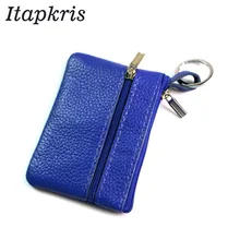 Новое поступление повседневная женская ключница для дома модный кожаный мешочек для монет Чехол кошелек мужской Автомобильный держатель для ключей брелок