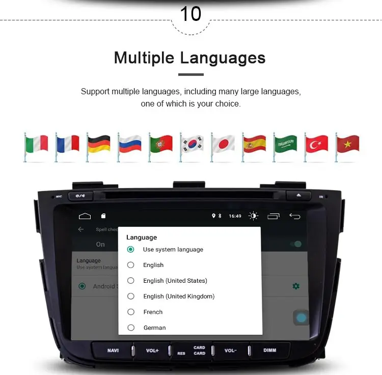 Excellent JDASTON Android 9.1 Car DVD Player For KIA SORENTO 2013 2014 2 Din Car Radio GPS Navigation Stereo WIFI Multimedia Head unit RDS 11