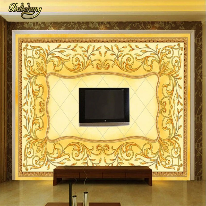 beibehang Custom European papel de parede 3D Photo Mural Wallpaper Living Room Bedroom TV Background Wall Painting Wall paper