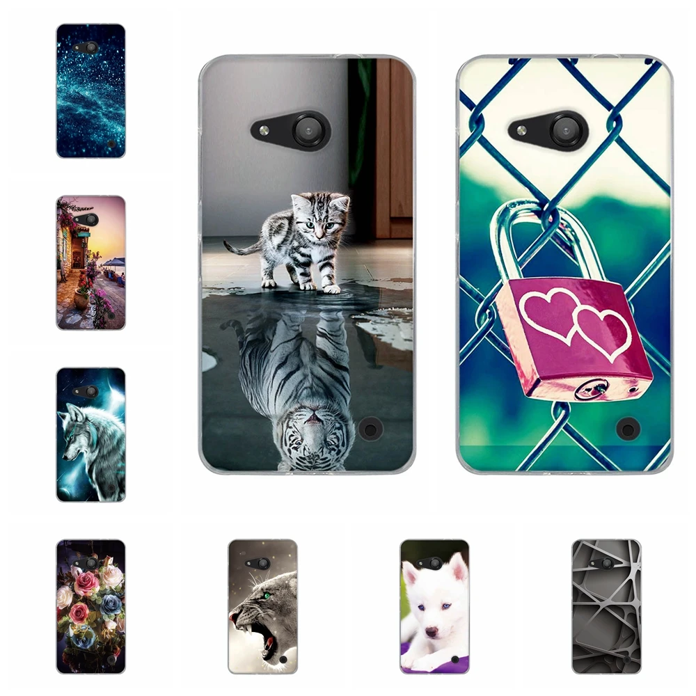 

For Nokia Microsoft Lumia 550 640 Phone Case Cover For Ultra Thin TPU Capa For Nokia 640XL lumia 650 Silicone Pattern Bumper