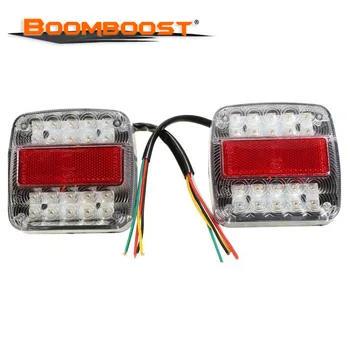 

1 Pair 5 Function Led Light Board Lamp Brake Stop Trailer Van Caravan Truck 12V Auto Car External Lights