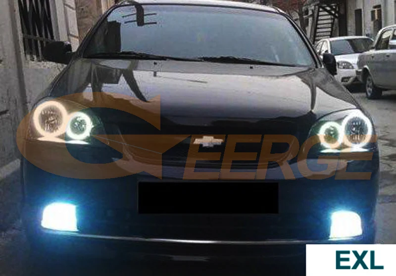 Для Chevrolet Lacetti Optra Nubira 2002-2008 smd комплект светодиодов «глаза ангела» отличное Ультра яркое освещение DRL