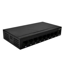 8 портов гигабитный коммутатор настольный коммутатор сети 10/100/1000 Мбит/с Ethernet коммутатор