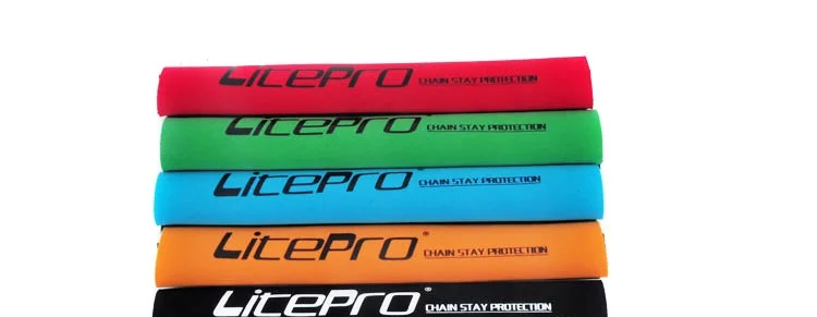Litepro Защитное снаряжение для велосипеда велосипедная оправа с цепочкой защитный рукав MTB горный велосипед складной велосипед практичные аксессуары