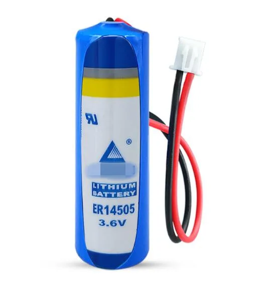 

3PCS ER14505 14505 lithium battery AA 3.6V 2700mah PLC control in Li-ion batteries with plug