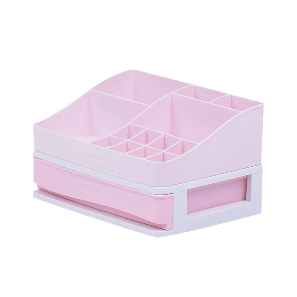 

Plastic Drawer Cosmetic Box Desktop Make Up Storage Box Jewelry Case Home Organizer Accessories Supplies Gear Stuff#30gy