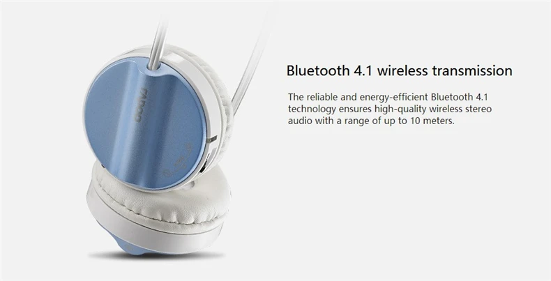 Оригинальная стереогарнитура Rapoo H6020, Bluetooth, беспроводная гарнитура Bluetooth 4,1, наушники, гарнитура с двумя режимами, Hi-Fi наушники