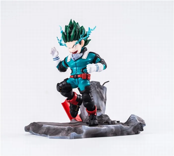 Аниме Моя геройская Академия Boku no Hero Akademia Izuku Midoriya/Katsuki Bakugou ПВХ экшн фигурка стенд