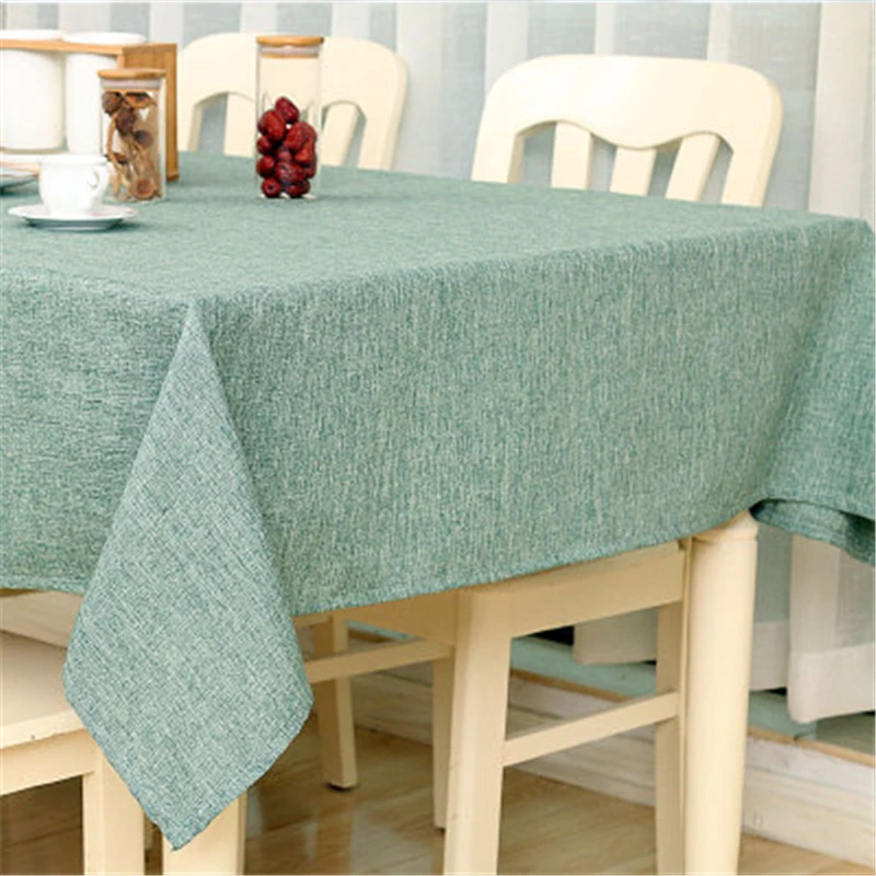 

Rectangular Tablecloth Linen Japan Style Table Cover Waterproof Oilproof Anti-Scalding Woven Cloth For The Table Home Textile
