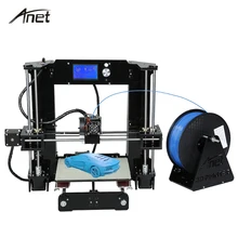 Оригинальный Анет A6 3D точность принтер RepRap Prusa i3 Оффлайн печати DIY комплект принтера с алюминиевой 10 м нити + 16 ГБ карты + Инструменты