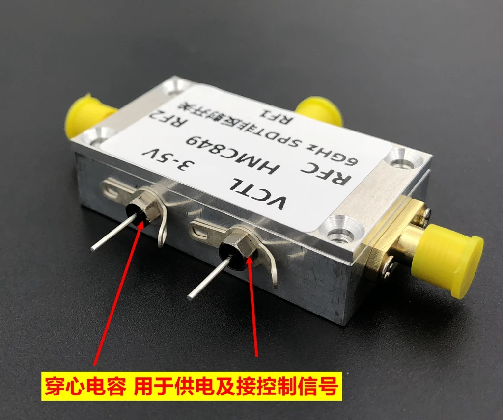 HMC849 высокая изоляция неотражающий DC до 6 ГГц GaAs PHEMT SPDT переключатель RF переключатель