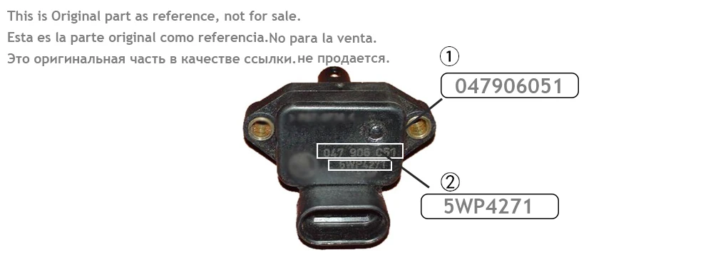 Mapa-múndi de Alta Qualidade para Fonan Manopla de Sensor de Pressão Completa para Skoda Station Wagon Felcia 1994-2001 5wp4271 047906051 i 1.3 6 Cheap Sensor de pressão