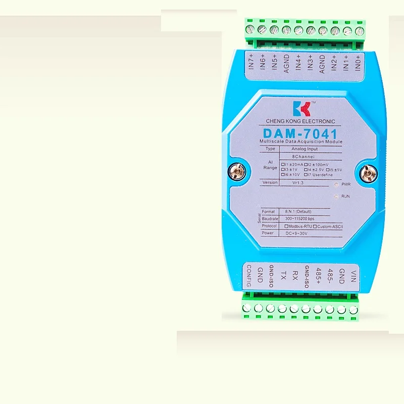 Интеллектуальный аналоговый модуль сбора данных MODBUS напряжение и ток передатчик