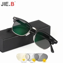 JIE. B, новинка, солнцезащитные очки с переходом, фотохромные очки для чтения, для мужчин и женщин, очки для пресбиопии с диоптриями, очки Oculos