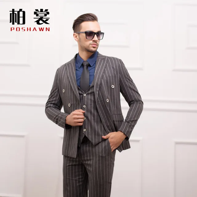 Vintage Style Mens Wedding Suits 3