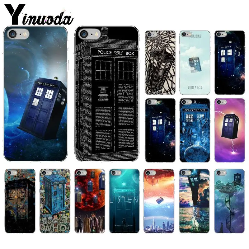 Yinuoda Tardis Box Doctor Who Customer High Quality Phone Case for Apple iPhone 8 7 6 6S Plus X XS MAX 5 5S SE XR Cellphones | Мобильные