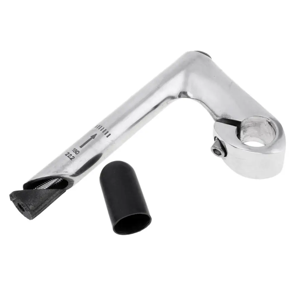 

Universal Bike Quill Stem Aluminum Alloy Handlebar 1 Bolt Stem 25.4mm Riser