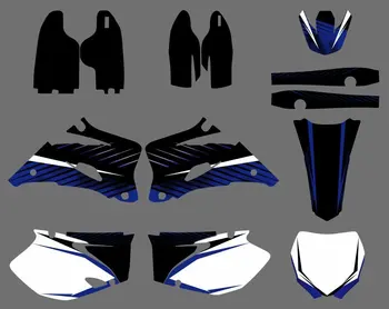 

GRAPHICS & BACKGROUNDS DECALS STICKERS Kits For Yamaha YZ250F YZ450F 2006 2007 2008 2009 YZ 250F 450F YZ 250 450 F