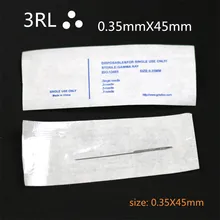 Coospider Перманентный макияж татуировки 3R иглы, стандартная Татуировка иглы 3 круглые независимая посылка