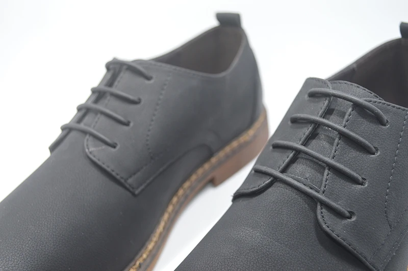 12 unids/набор деловые костюмы slam Ботинки и туфли пряжки упругие кнопки Галстуки коричневый черный шнуровка короткие сапоги