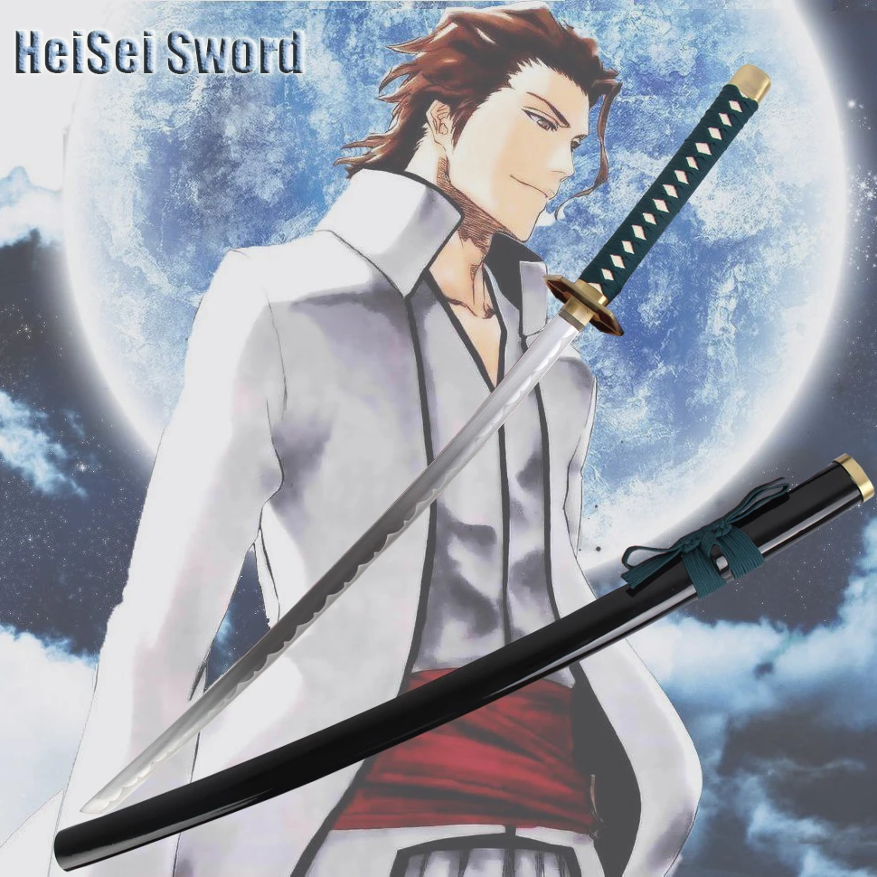 をアニメブリーチコスプレ刀愛染宗介卯炭素鋼本当sword Sharpエッジ Edge Edge Swords Aliexpress