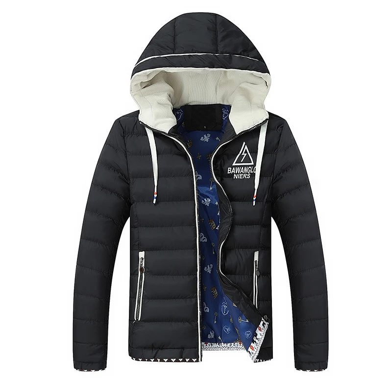 New Winter Men Jacket Brand Warm Jacket Man’s Coat Autumn Cotton Parka Outwear Coat Free Shipping Hooded Mens Winter Jacket men