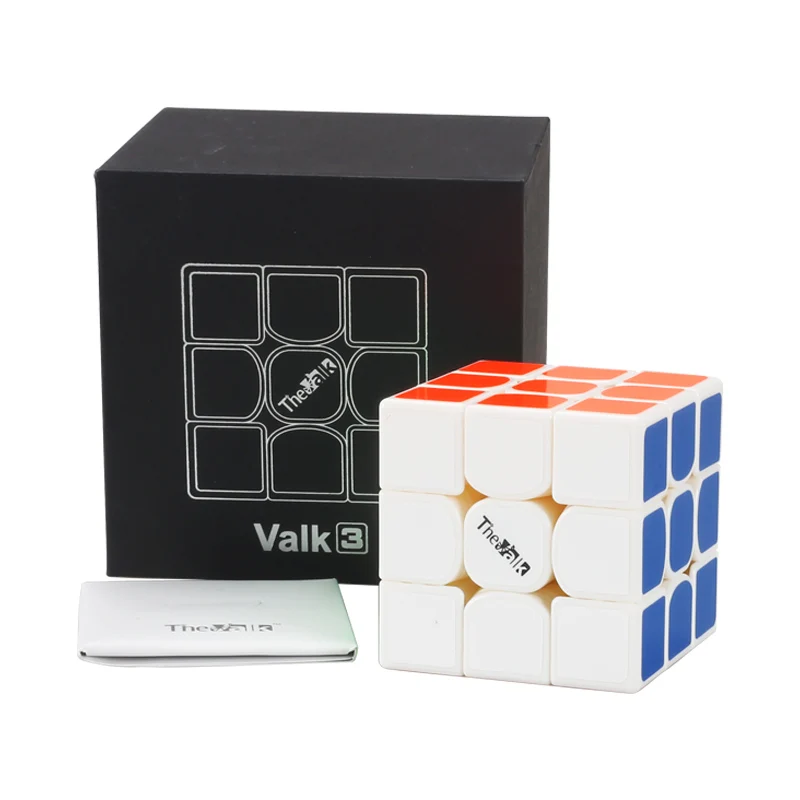 Valk 3 Valk3 power M Мини Размер куб 3х3 скоростной Магнитный куб Mofangge qiyi соревнования Кубики Игрушки WCA головоломка волшебный куб на магнитах - Цвет: Valk3-white