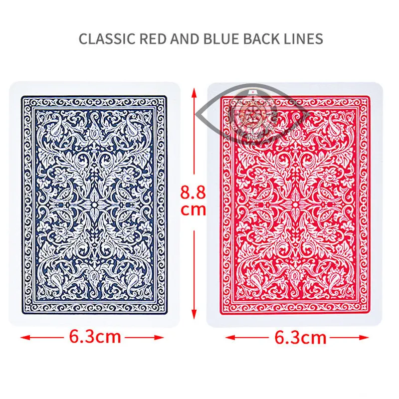 

Invisible Marked Cards for Perspective contact lenses,Fournier Texas magic cheat playing cards