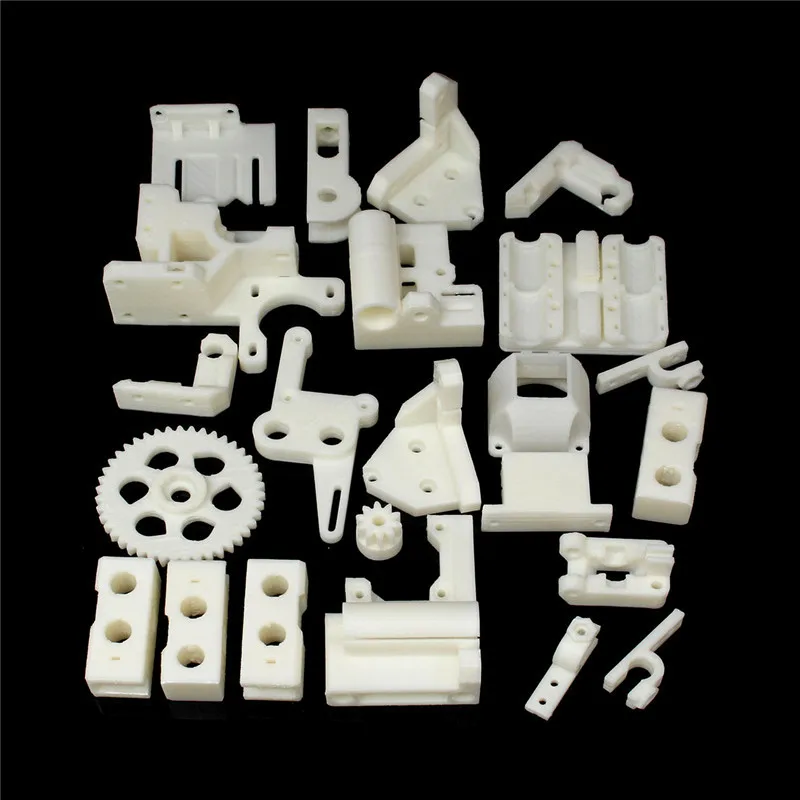 Rework 3D Printer ABS Plastic Parts KIT For Prusa i3 durable in use