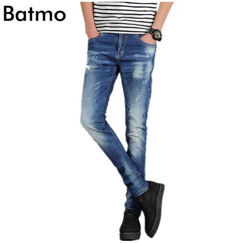 Free shipping 2017 spring new style High quality and fashionable jeans men s casual pants Men