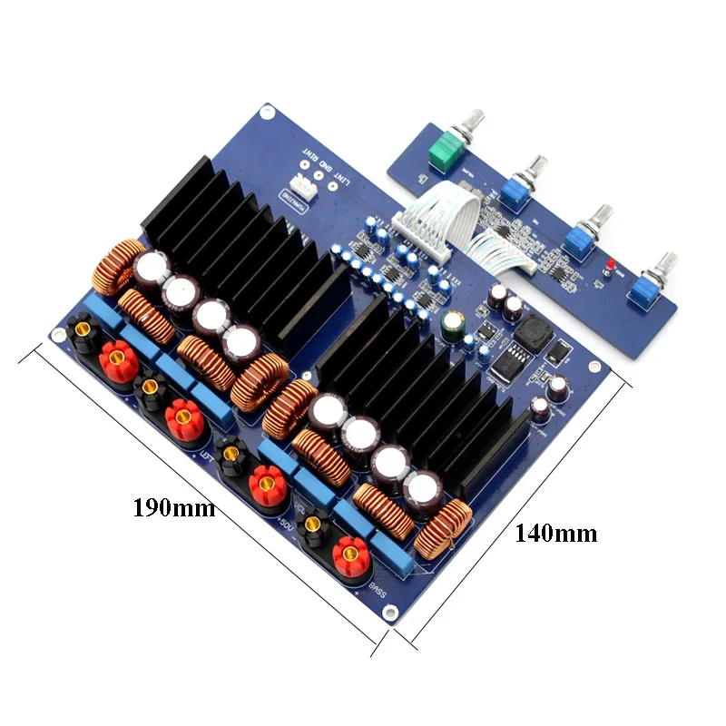 

Tas5630 2.1 High Power Digital Power Amplifiers Board Hifi Class D Audio Opa1632 600W + 2 x 300W Dc48V