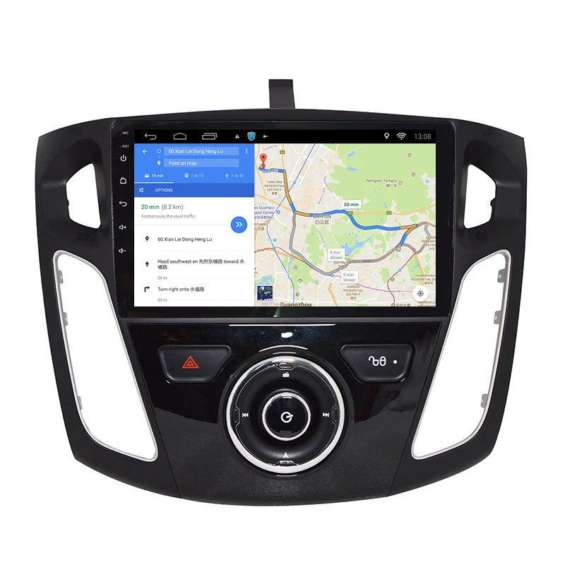 Perfect 9" Quad core Android 6.1.1 car stereo gps navigation video For Ford Focus 2012 2013 2014 2015 car GPS Navigation bluetooth Radio 5