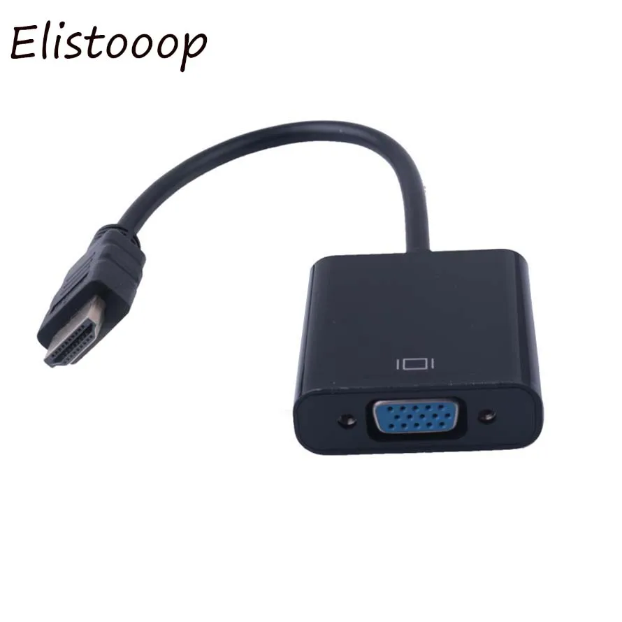 Elistooop 2018 штекер гнездо HDMI VGA видео адаптер HD TV CRT монитор для XBOX 360 PS3 3 5 мм разъем