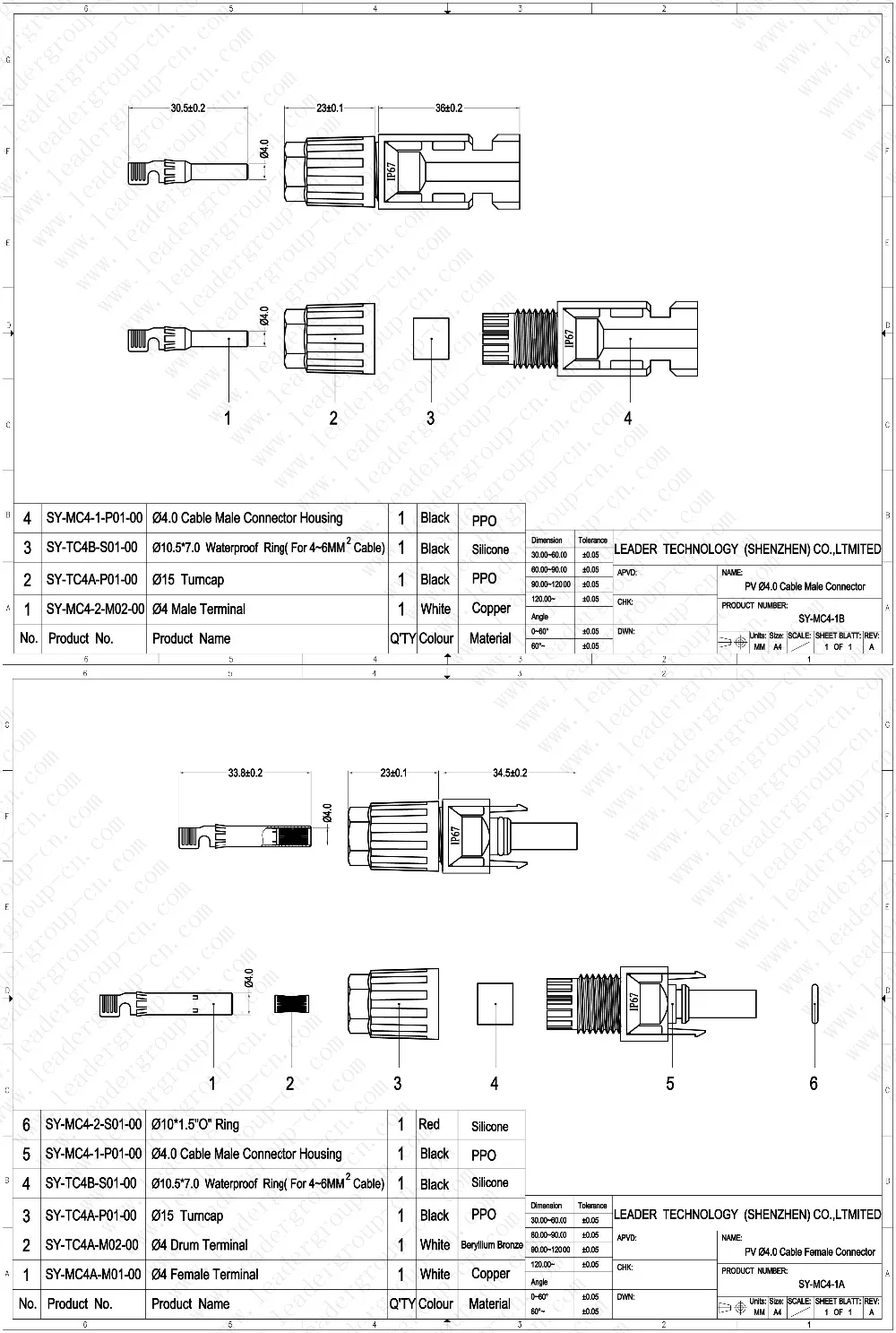 SY-MC4-1  drawing F+M