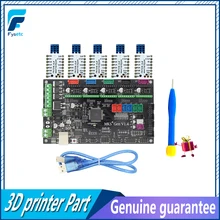 MKS Gen V1.4 4 layers PCB 3D printer kit with MKS Gen V1.4 RepRap board +5pcs TMC2130/TMC2208 Stepstick Drivers With Heatsink