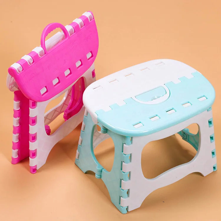 Портативный уличные утолщенные табуреты для взрослых или детей, табурет для ванной комнаты, маленький кухонный табурет, пластиковые складные стулья