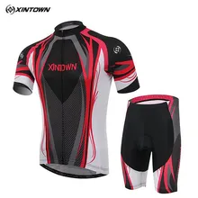 Xintown лето Скорость Вилы Велоспорт Джерси Ciclismo Ропа Топы команда велосипед Костюмы куртка футболка человека Велосипедная форма