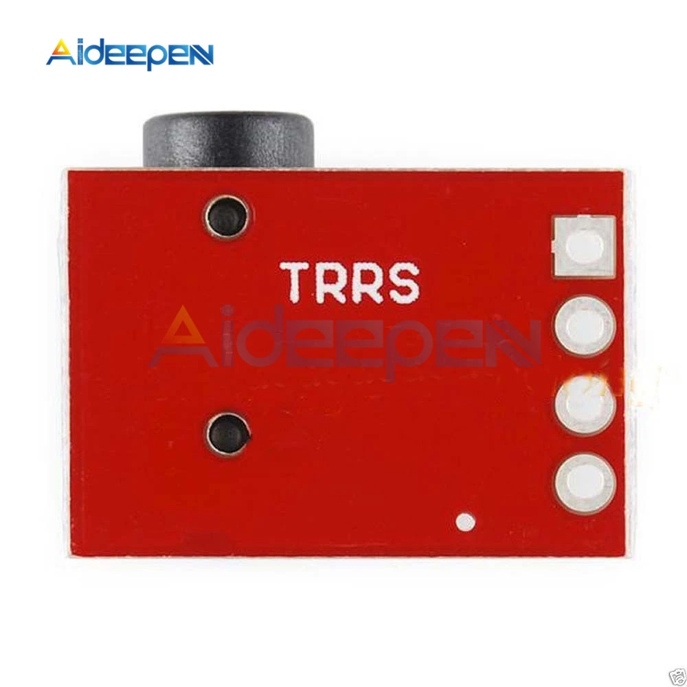 5 шт./лот 3,5 мм разъем стерео TRRS гарнитура аудио Breakout плата модуль расширения