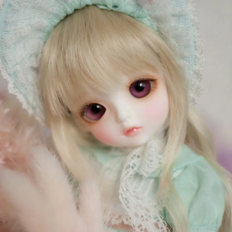 

Free Shipping 1/6 BJD Dolls lovely doll baby gift full set