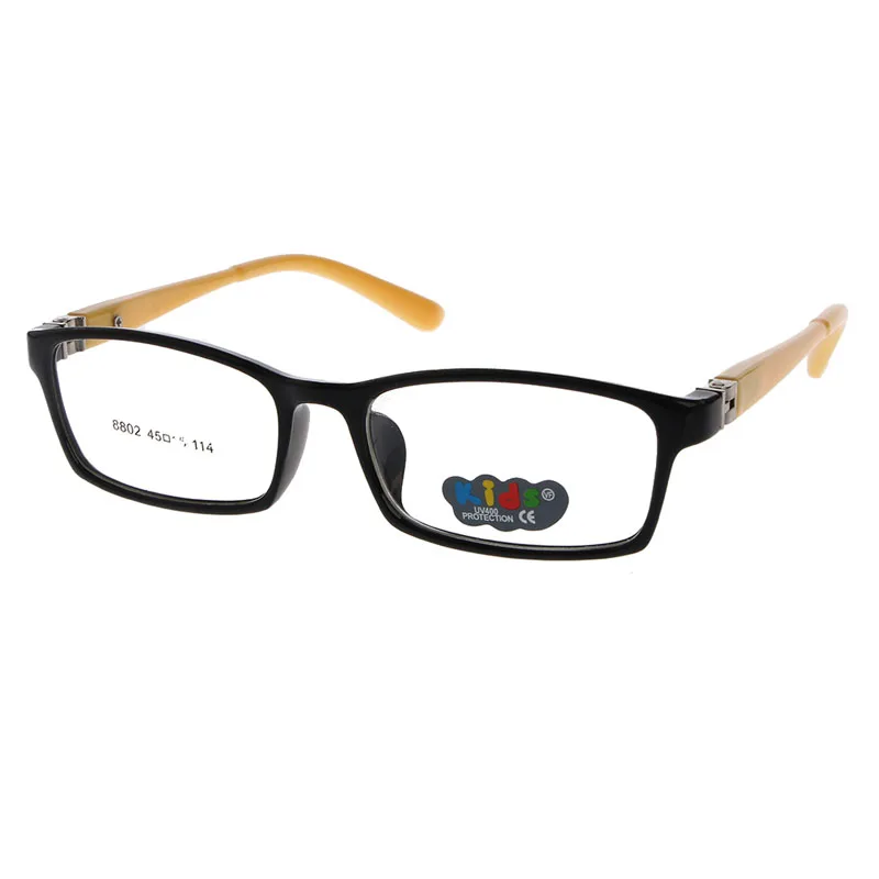 1 шт., Детские эластичные очки для мальчиков и девочек, очки против близорукости в оправе, оптические очки W2952001 - Цвет оправы: C4